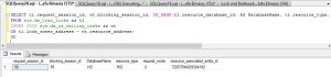 sys.dm_tran_locks Join With sys.dm_os_waiting_tasks