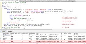 View Lockng in Current Database