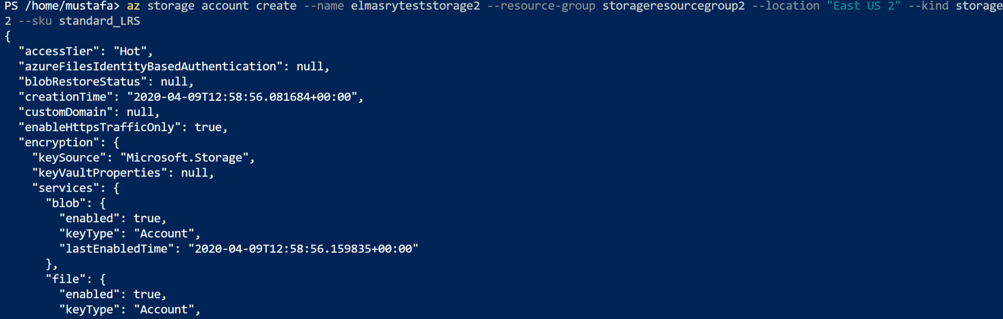 Create Storage Account Using PowerShell and CLI Command – DB Cloud TECH