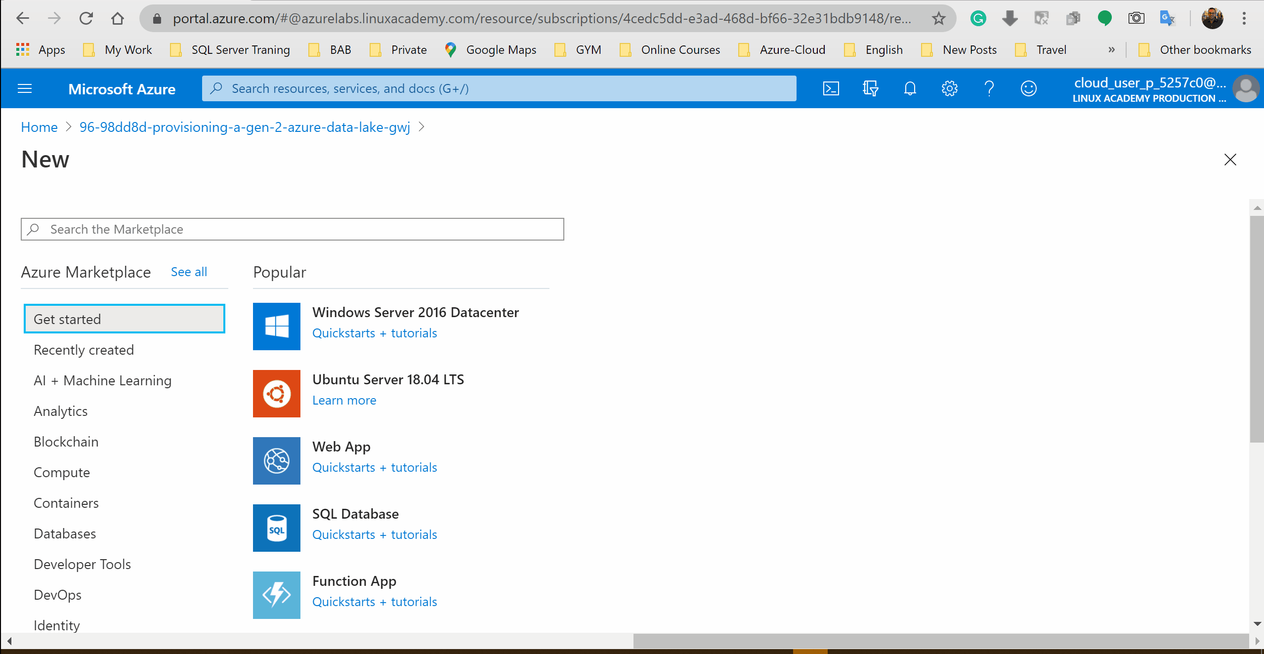 Provisioning a Gen 2 Azure Data Lake – DB Cloud TECH